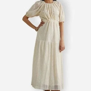 Anthropologie Verb Agneza Lace Maxi Dress Size 14 - Picture 1 of 8