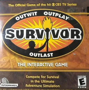 SURVIVOR THE INTERACTIVE GAME WINDOWS 95/98ME CARDBOARD SLEEVE.PULLED FROM BOXES - Picture 1 of 2