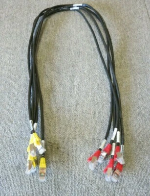 Job Lot 6 x IBM EMC 45W9367 M7A2-M6A1 RJ45 To RJ45 Ethernet Patch Cable 41" - Image 1 of 4