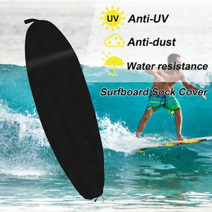 Surfboard Sock Cover Waterproof Surf Board Sock Protective Cover Bag Dustproof - Picture 1 of 14