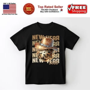 Camiseta Feliz Año Nuevo 2025, Unisex S-3XL - Imagen 1 de 8