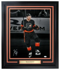 Kevin Hayes Philadelphia Flyers Firmado/Autografiado 16x20 Foto Enmarcada JSA 157179 - Imagen 1 de 4