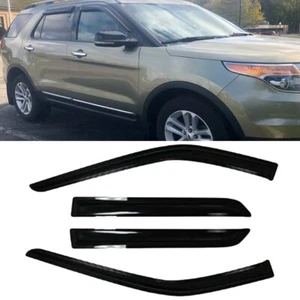 Outside Mount Sun Rain Deflector Guard Window Visor for 2011-2019 Ford Explorer - Picture 1 of 9