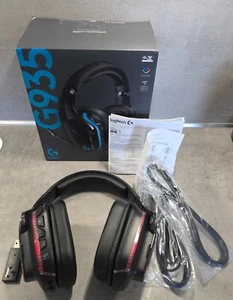 Logitech G935 kabelloses Gaming-Headset mit RGB, 7.1 Sound, Wackelkontakt Ton - Bild 1 von 9