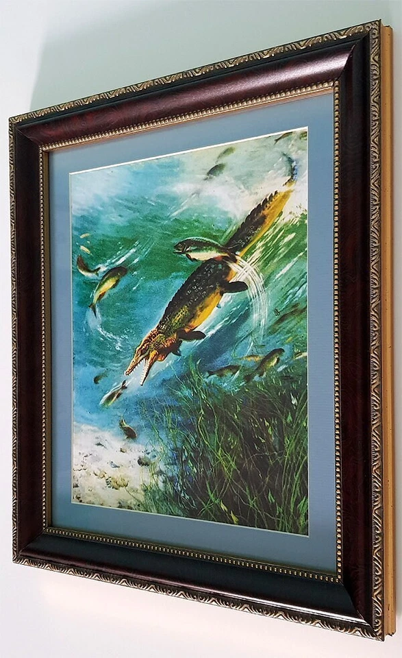 恐龙海报带框 — 第 1/1 张图片