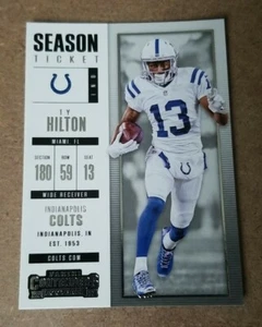 2017 Panini Contenders Ty Hilton #17 - Indianapolis Colts  - Picture 1 of 2