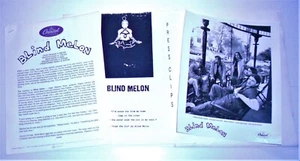 BLIND MELON Orig. 1992 Capitol Records 42 pg. Press Kit w/ Photo - Picture 1 of 3