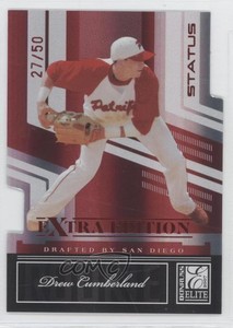 2007 Donruss Elite Extra Edition Status Die-Cut /50 Drew Cumberland #100