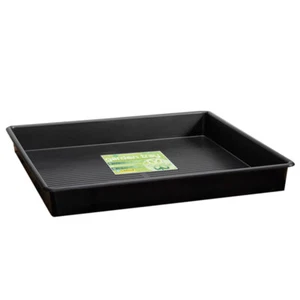 Garland Pflanzschale, quadratisch, schwarz, 120 x 120 x 12 cm - Bild 1 von 1