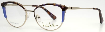 Gafas para mujer NICOLE MILLER MNP824 C03 dorado azul tortuga 48-16-130 B:37 Foto 1 de 4