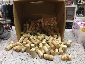 Lot of 300 Assorted Wine Corks. Big lot. Great to upcycle. Arts crafts. - Picture 1 of 3