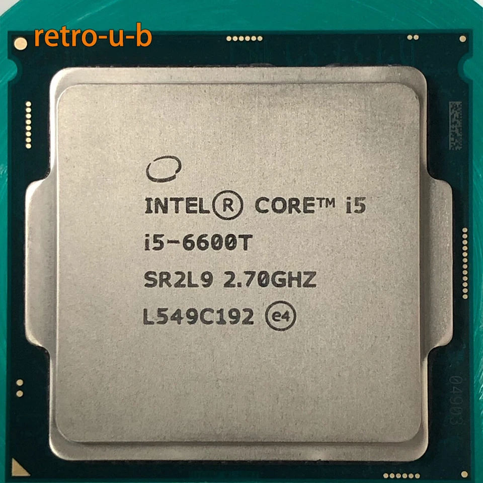 6Th Gen Intel Core i5-6600T LGA 1151 CPU Procesador  2.7 GHz Quad-Core 4T - Image 1 of 1