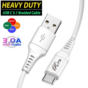 Pour Pixel 9 Rapide Chargeur Type C de Fil Câble Données Transfert Long Câcle - Photo 1 sur 12