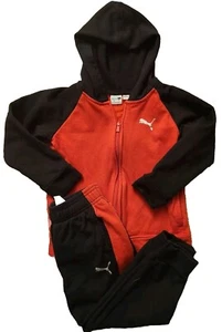 Puma Boys Size 6 Sweatpant And Hoodie Set - Picture 1 of 3