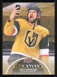 2021-22 Upper Deck Canvas #C203 Shea Theodore - Picture 1 of 2