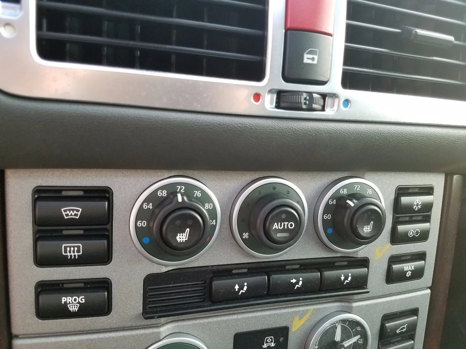 2003 2004 2005 2006 2007 2008 LAND ROVER RANGE ROVER A/C CLIMATE CONTROL SWITCH - Image 1 of 3