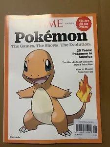 2024 Time Magazine POKEMON GAMES Show EVOLUTION Charmander Cover SPECIAL EDITION - Picture 1 of 2