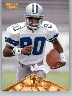 1996 Pinnacle #169 Stepfret Williams RC Dallas Cowboys - Image 1 of 2