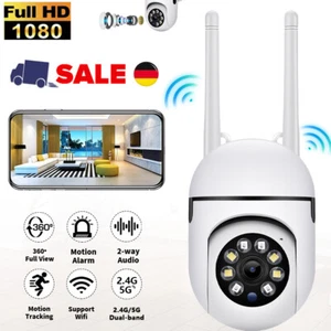 360° HD FUNK WLAN WIFI IP NETZWERK CAMERA Outdoor AUßEN ÜBERWACHUNGSKAMERA 5GHZ - Bild 1 von 14