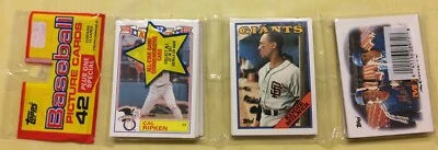 Pack Cal Ripken Eddie Milner Mets Leaders Mike Kingery Tom Browning Tim Conroy - Image 1 of 2