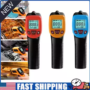 Temperature Gun Non-contact Digital Laser-Infrared Thermometer LCD IR Temp Meter - Picture 1 of 32