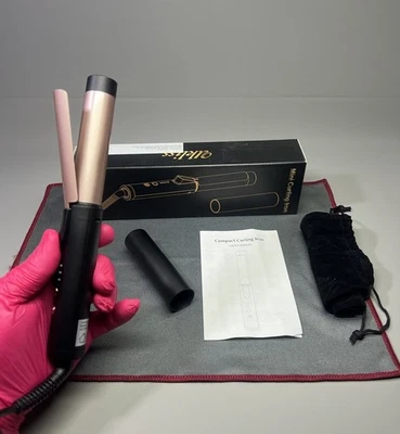 Hair Curling Wand Tongs Small Curler 25mm Fast Heating Travel Ready Waver 200C - Image 1 of 4