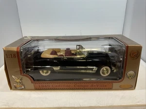 Road Legends 1/18 1949 Cadillac Coupe de Ville Red Leather Diecast Model Car - Picture 1 of 20