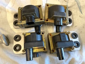 Ignition Coils w/ Spark Plug Wires Ducati 748 996 916 900SS 620SS 800SS ST2 ST4 - Picture 1 of 3