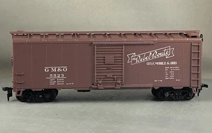 Athearn - Gulf Mobile & Ohio - 40' Box Car + Wgt # 5523 - Picture 1 of 6