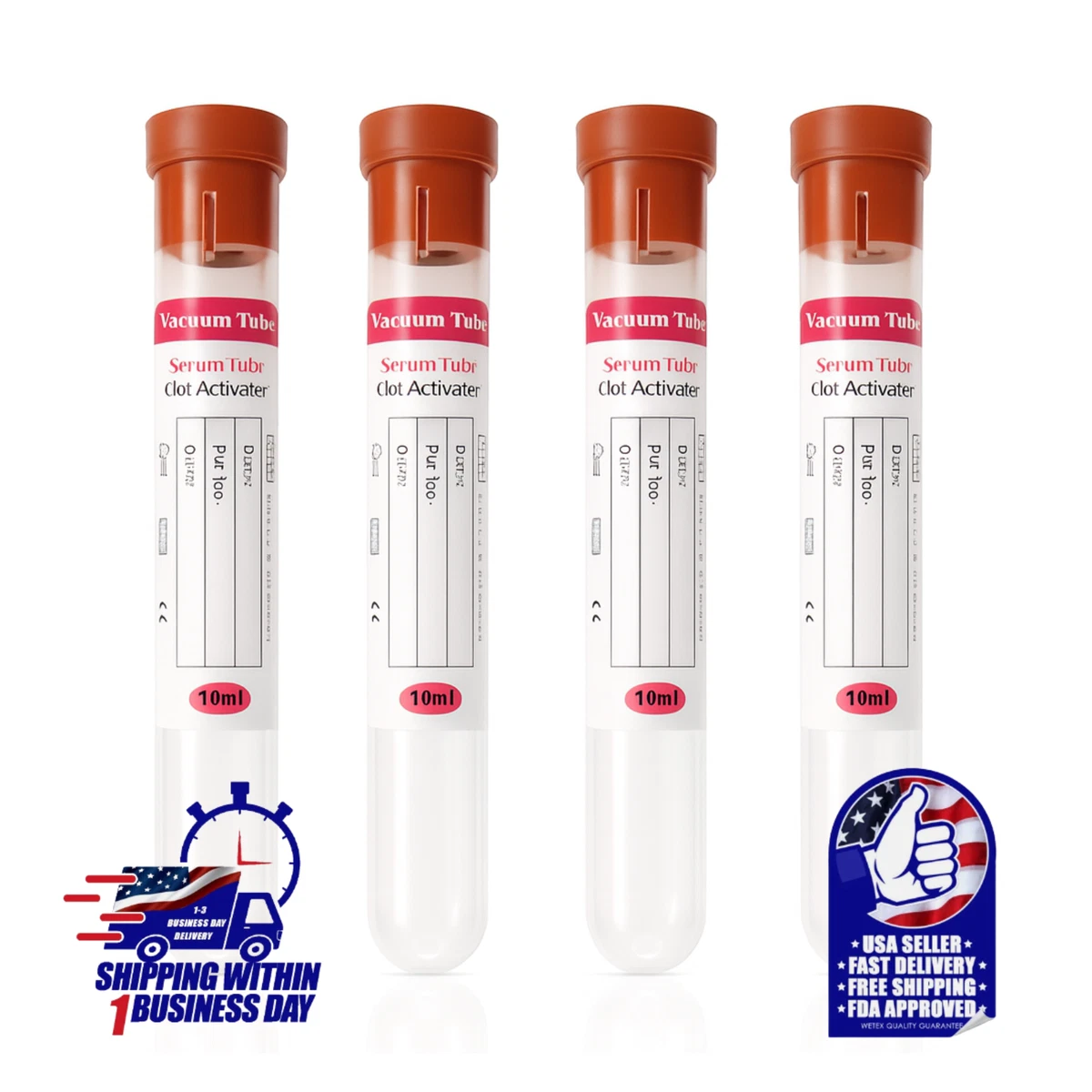 Plastic Test Tubes Blue Horizons BWP823-CL Lovebird Tube à Essai Rond ...