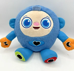 BabyFirst TV Peek-A-Boo Juguete de Sonido de Peluche 12” Azul Prensa Interactiva 4 Zonas - Imagen 1 de 7
