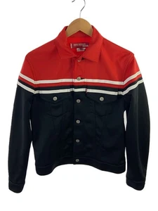 JUNYA WATANABE OMME des GARCONS MAN Jersey Trucker Jacket Jacket SS Polyester - Picture 1 of 5
