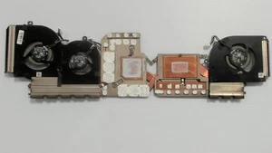 Ensemble dissipateur thermique et ventilateur MSI Creator Z16 (A11UET-043) E32-2500831-A87 Grade B - Photo 1/2