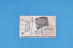 Boleto Daytona 500 1978 Bobby Allison ganador boleto NASCAR vintage - Imagen 1 de 4