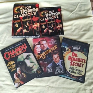 Fox Horror Classics Volume 2 Dragonwyck DVD Chandu Dr Renault's Secret - Picture 1 of 4