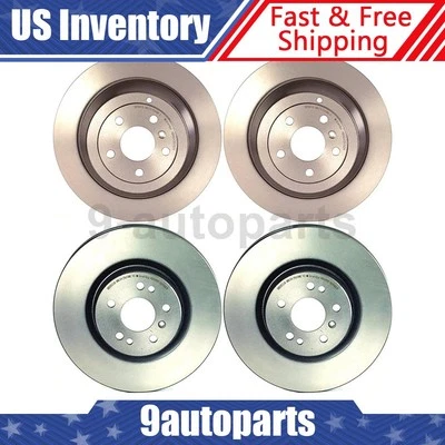 Rotores de freno de disco delanteros traseros Brembo OE para Mercedes-Benz ML320 2007 2008 2009 Foto 1 de 4