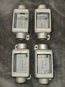 Crouse-Hinds FSC3 1” Iron Alloy SA Device Boxes - Lot Of 4 - Picture 1 of 6