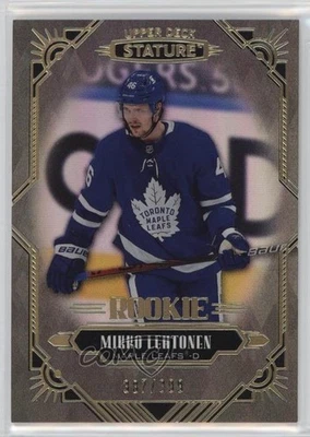 2020-21 Upper Deck Stature Rookies /399 Mikko Lehtonen #134 Rookie RC - Image 1 of 2
