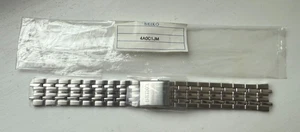 Genuine OEM Seiko Stainless Steel Watch 21mm Bracelet Band 4A0C1JM for 5M62-0CB0 - Picture 1 of 2