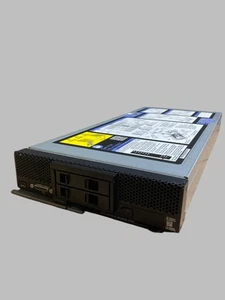 IBM 9532 AC1 Flex System x240 M5 Node 9532WOX 2x E5-2667 V3 bez pamięci RAM bez dysku twardego #1 - Zdjęcie 1 z 3