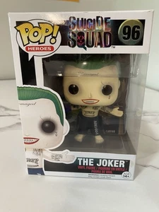 Funko Pop Suicide Squad The Joker Shirtless Vinyl Figure Toy #96 w/ protector - Picture 1 of 4
