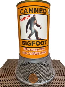 Bigfoot toy in a can - Picture 1 of 4