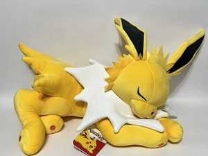 Pokémon Sleeping Jolteon Plush Jazwares Authentic New in Bag - Picture 1 of 6