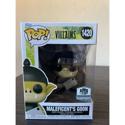 HQ EXCLUSIVE LE Maleficent's Goon Funko Pop #1420 Disney Sleeping Beauty Villain