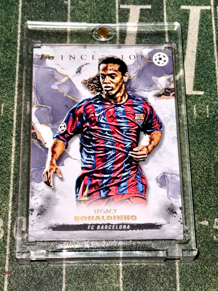 2022-23 Topps UEFA UCL Inception Ronaldinho Legacy Barcelona SP RARO Brasil 📈🔥 Foto 1 de 1