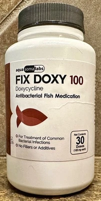 FOR FISH Aquariums & FISH Tanks Fix Doxy 100mg/30 CT doses - Image 1 of 3