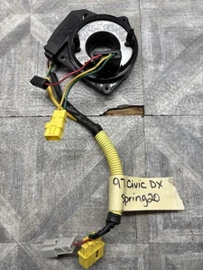 ✅96 97 98 99 00 Civic Si EX LX Clock Spring Cable Reel Harness Used OEM Em1 - Picture 1 of 4