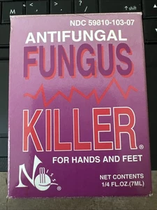 Neu No Miss Antimykotischer Pilz-Killer 1/4oz (7 ML) Hände und Füße - Bild 1 von 2