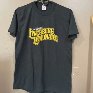 VINTAGE Jack Daniels Lynchburg Lemonade T-Shirt Tennessee USA Made JERZEES - Picture 1 of 5