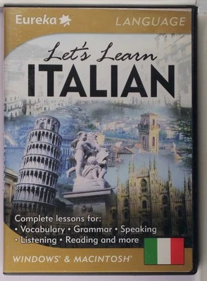 Let's Learn Italian  (PC/Mac, CD-ROM) Includes Manual - Image 1 of 4